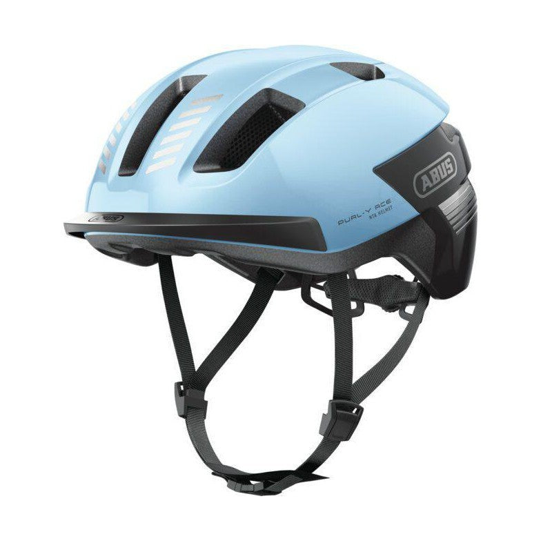 ABUS Helm PURL-Y Shiny Ace ice blue - fatbikeskopen.nl