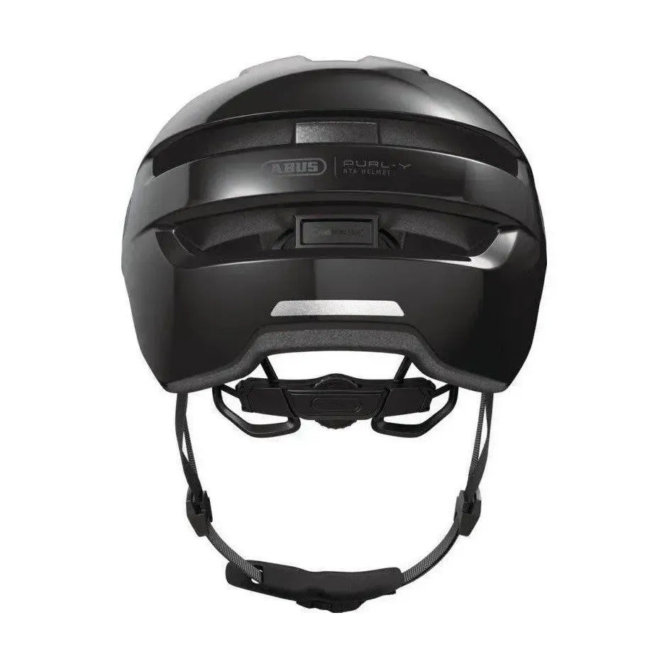 ABUS Helm PURL-Y Shiny black - fatbikeskopen.nl