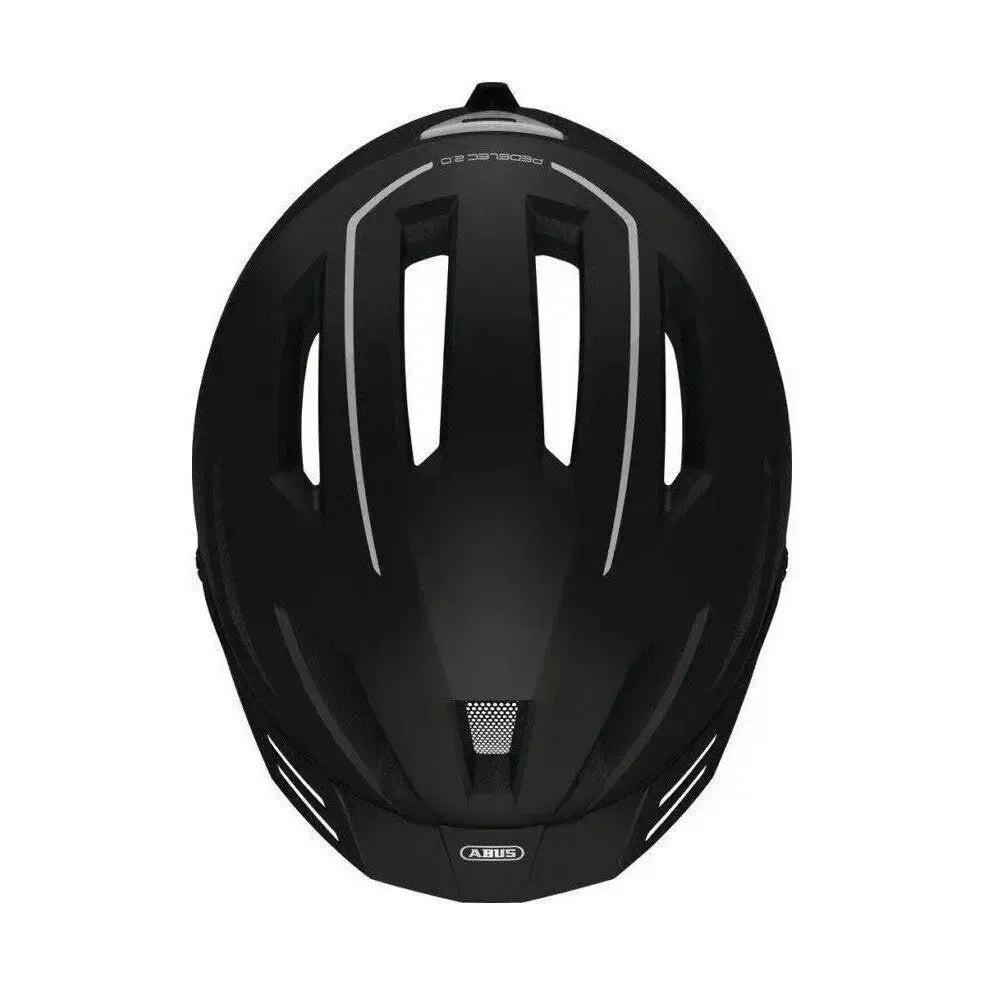 ABUS Helm Pedelec 2.0 Velvet black - fatbikeskopen.nl