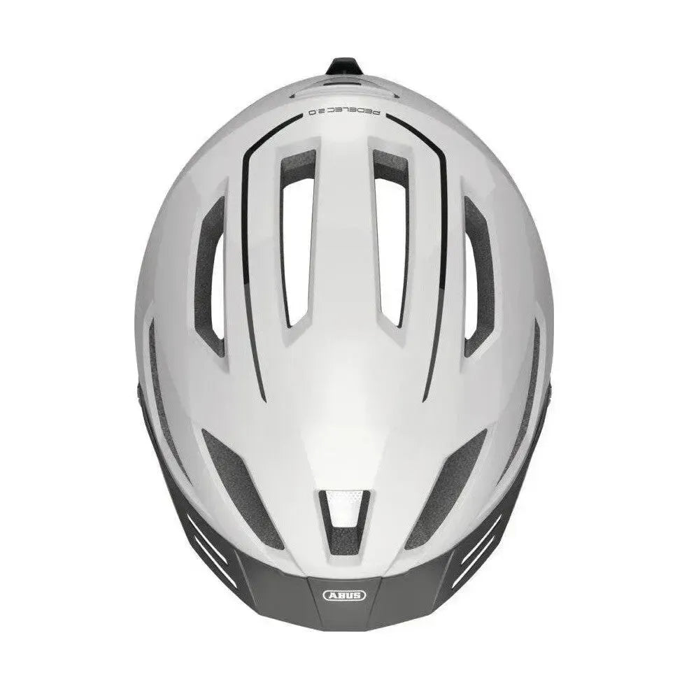ABUS Helm Pedelec 2.0 Wit - fatbikeskopen.nl