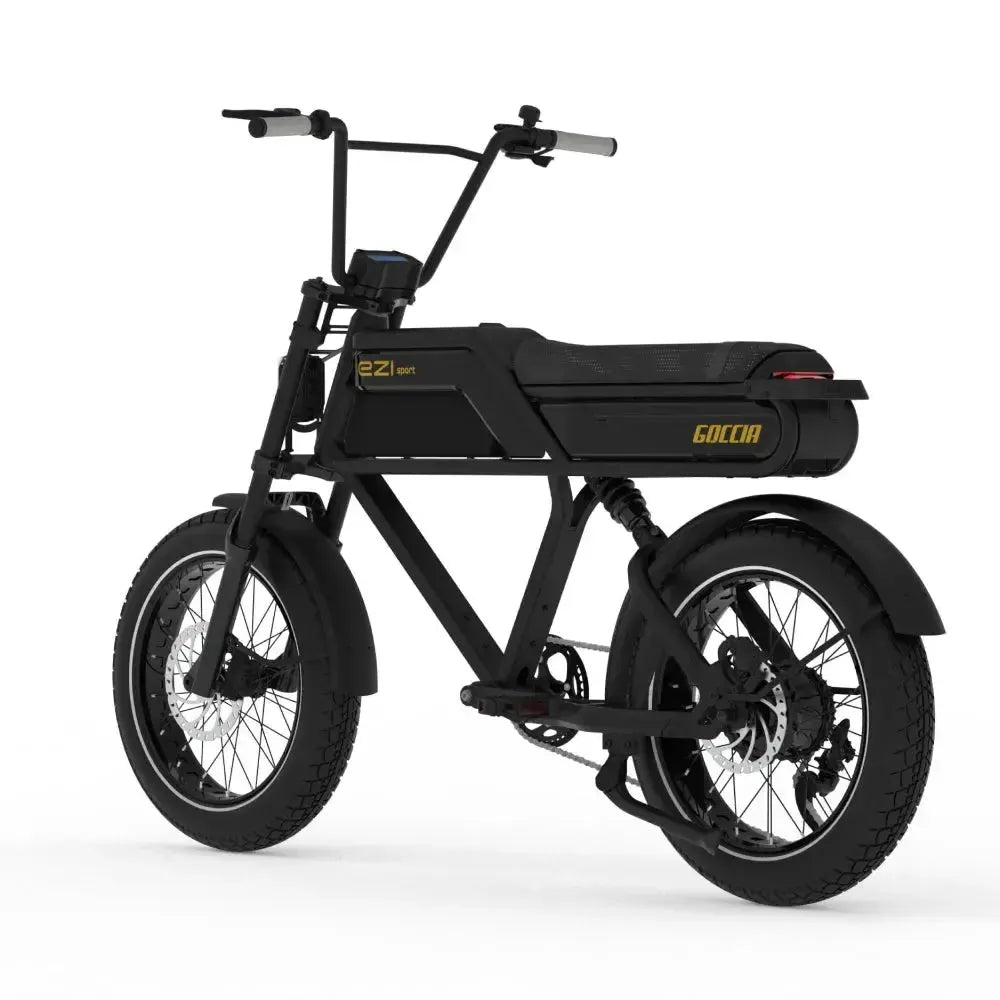 AGM Goccia Sport - Zwart - fatbikeskopen.nl