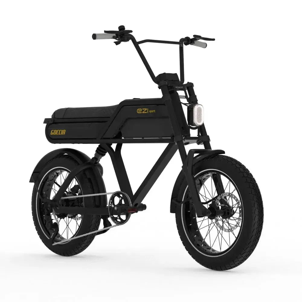 AGM Goccia Sport - Zwart - fatbikeskopen.nl
