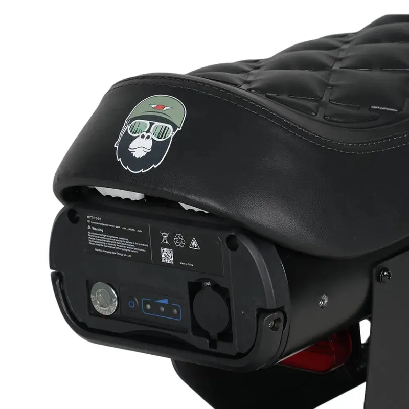 ApeRyder Gibbon - Matt zwart - fatbikeskopen.nl