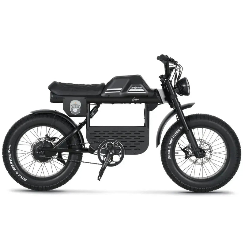 ApeRyder Gibbon - Matt zwart - fatbikeskopen.nl