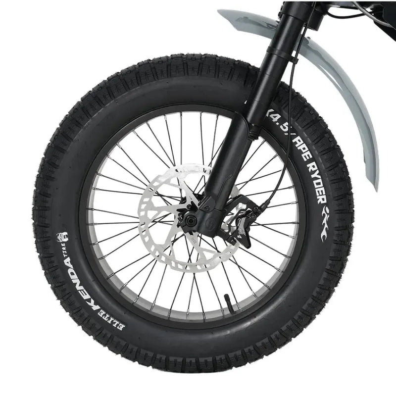 ApeRyder Gibbon - Nardo grijs - fatbikeskopen.nl