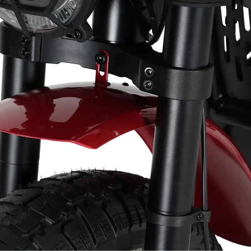 ApeRyder Gibbon - Rood - fatbikeskopen.nl