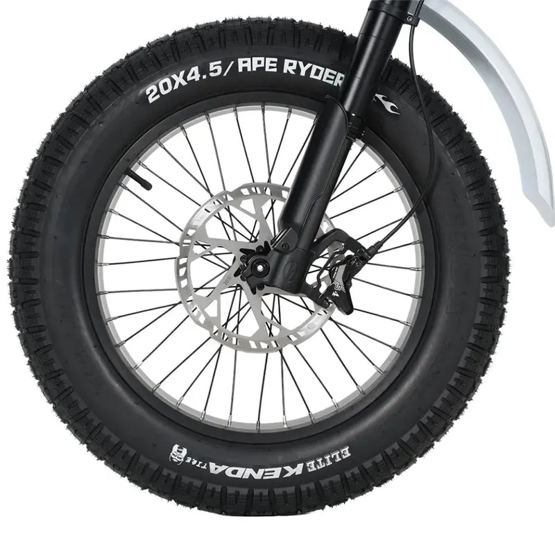 ApeRyder Gibbon - Wit - fatbikeskopen.nl