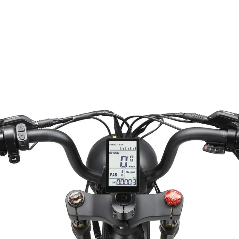 ApeRyder MD10 premium - Matt zwart - fatbikeskopen.nl