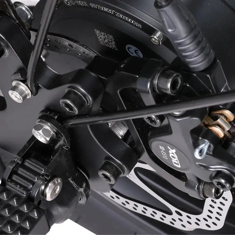 ApeRyder MD10 premium - Matt zwart - fatbikeskopen.nl