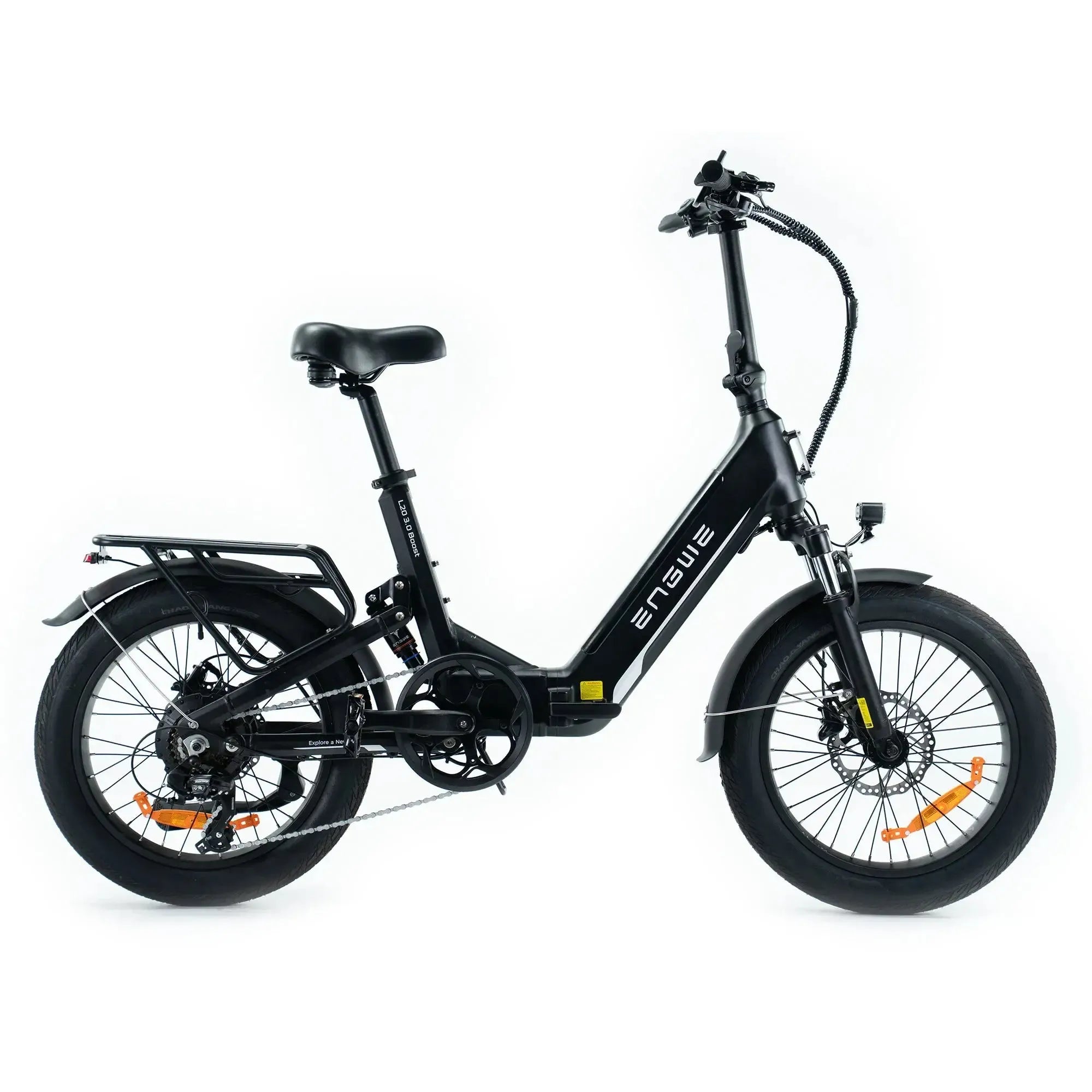 Black Friday Deal | ENGWE L20 3.0 Boost - Zwart - fatbikeskopen.nl