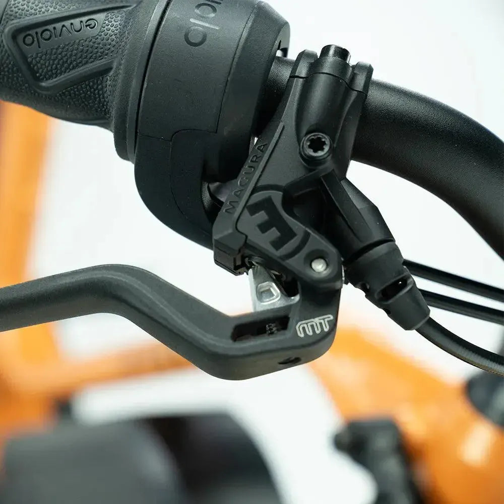 Carlos Compact Basic - Oranje - fatbikeskopen.nl