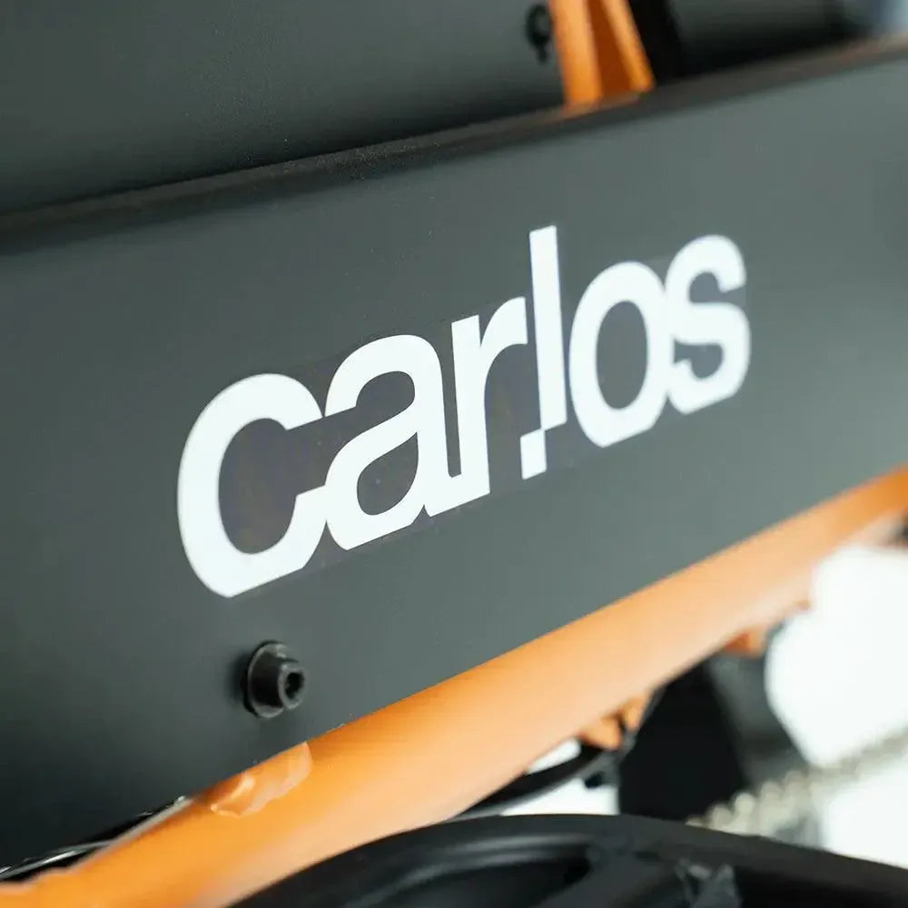 Carlos Compact Basic - Oranje - fatbikeskopen.nl