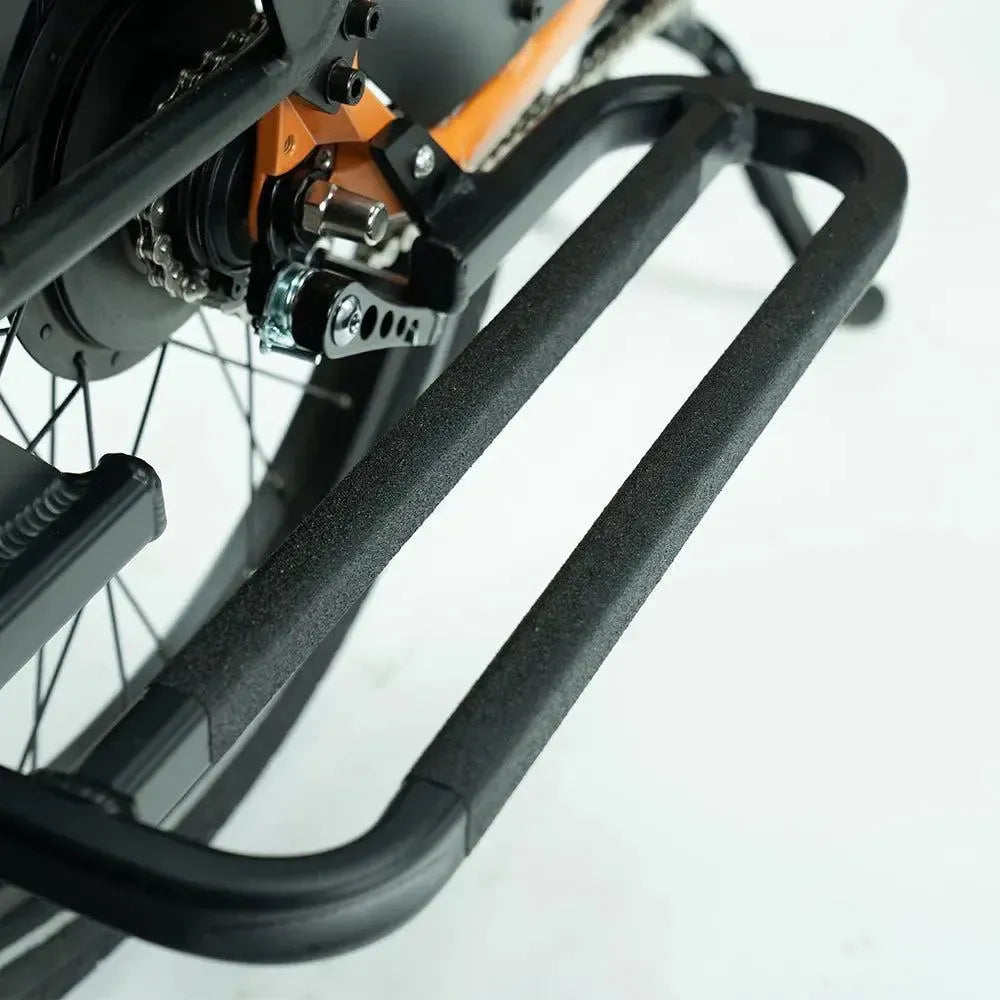 Carlos Compact Basic - Oranje - fatbikeskopen.nl