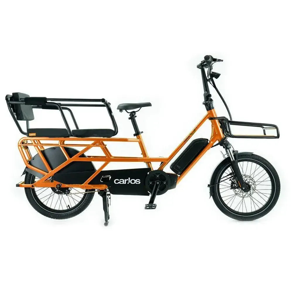 Carlos Compact Full - Oranje - fatbikeskopen.nl