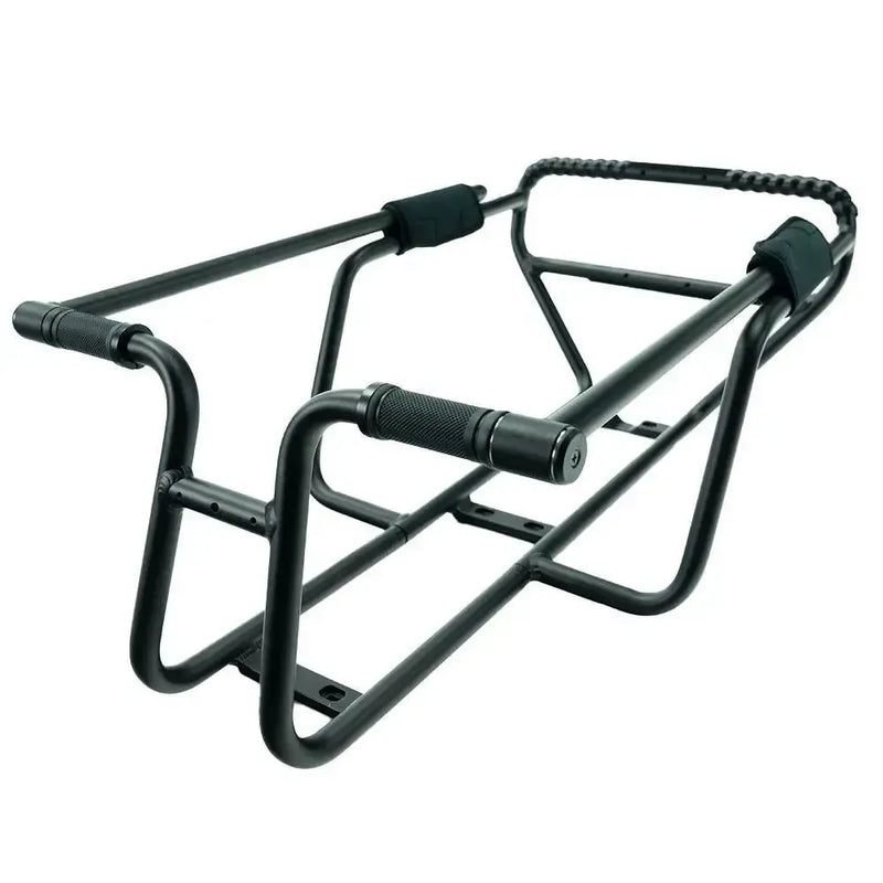 Carlos - achter rekje - Zwart - fatbikeskopen.nl