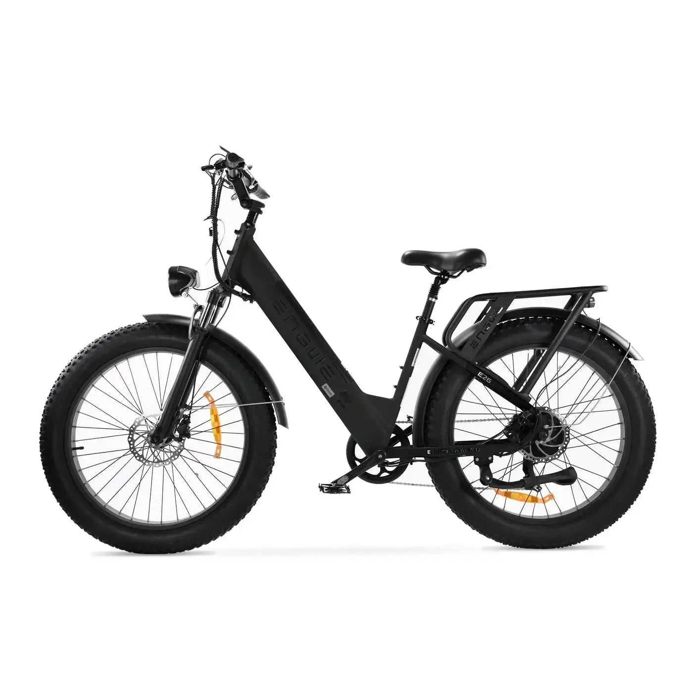 Combi-Deal! | ENGWE E26 - Lage Instap - Zwart - fatbikeskopen.nl