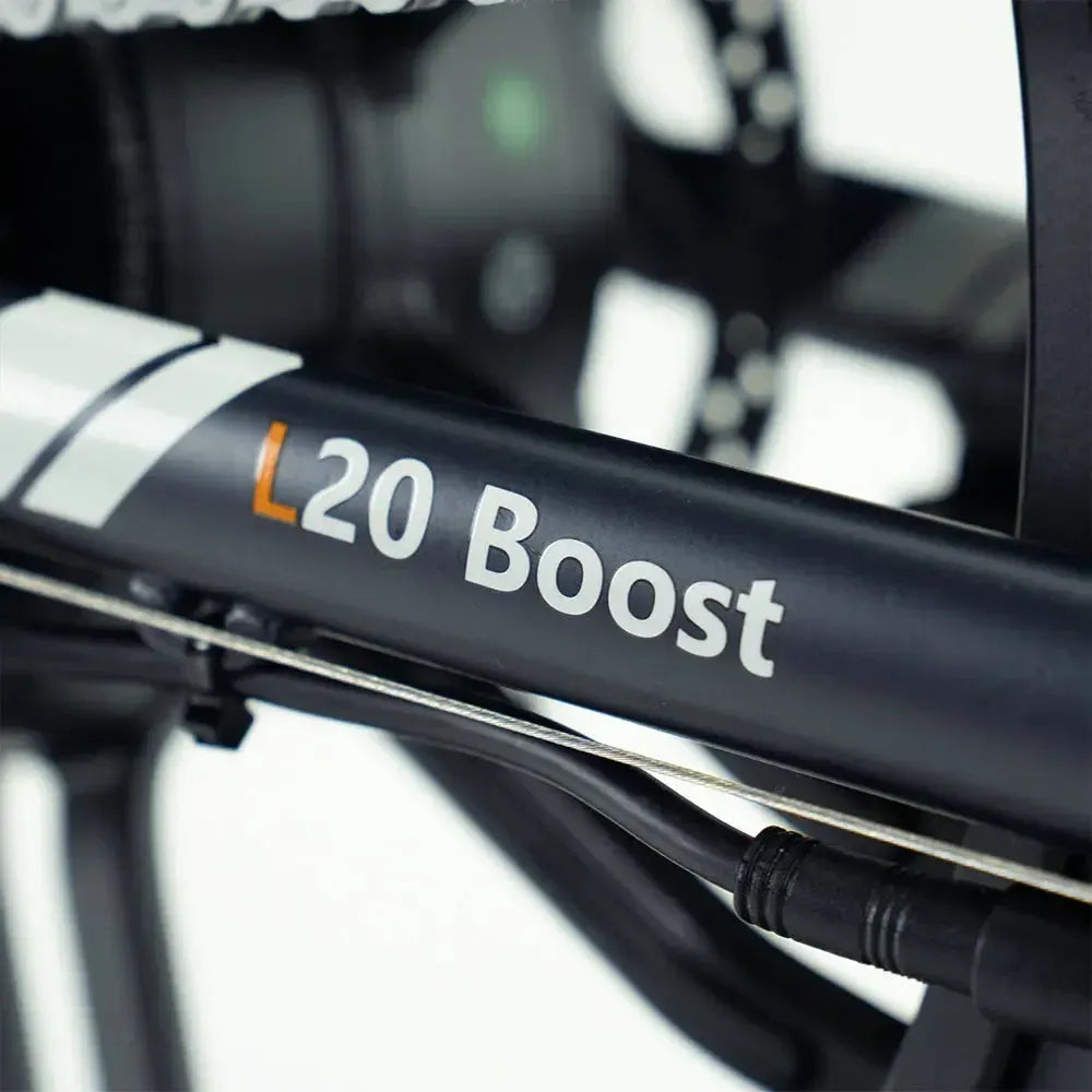 Combi-Deal! | ENGWE L20 Boost - Zwart - fatbikeskopen.nl