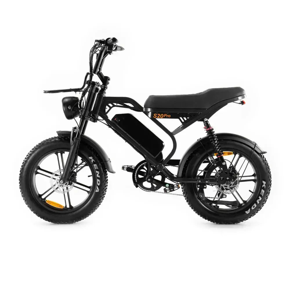 Combi-Deal! | QM Wheels S20 Pro -Zwart - fatbikeskopen.nl