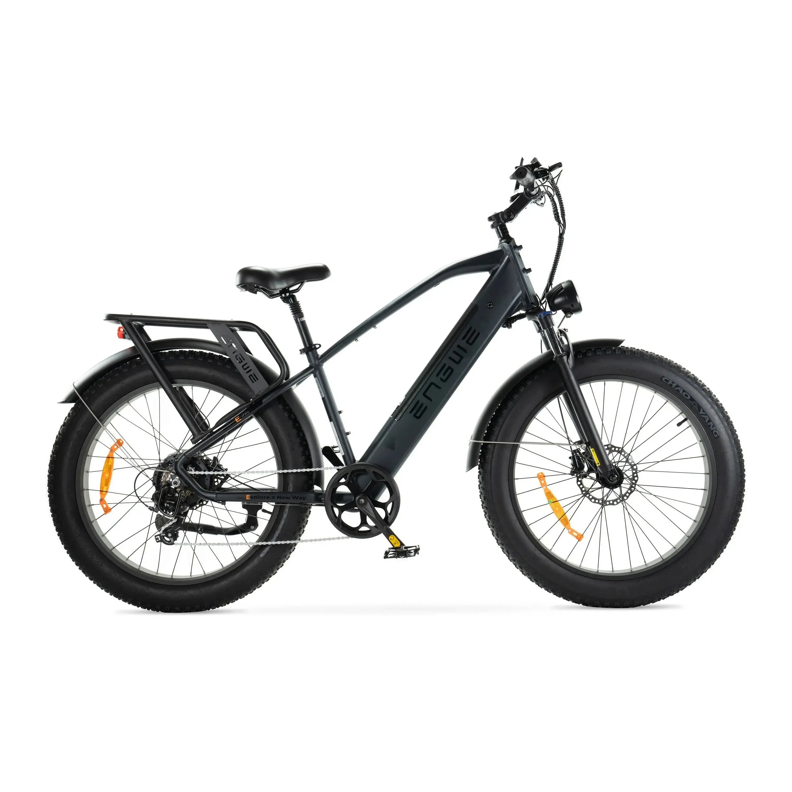 DUO Deal! | ENGWE E26 - Hoge instap - Zwart - fatbikeskopen.nl