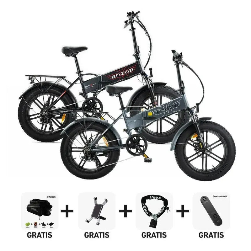 DUO Deal! | ENGWE EP 2 Pro - Grijs - fatbikeskopen.nl