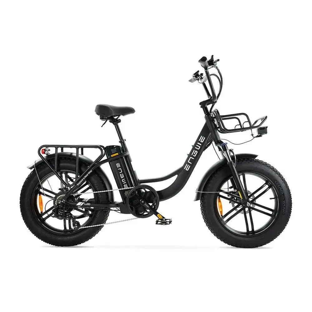 DUO Deal! | ENGWE L20 - Zwart - fatbikeskopen.nl