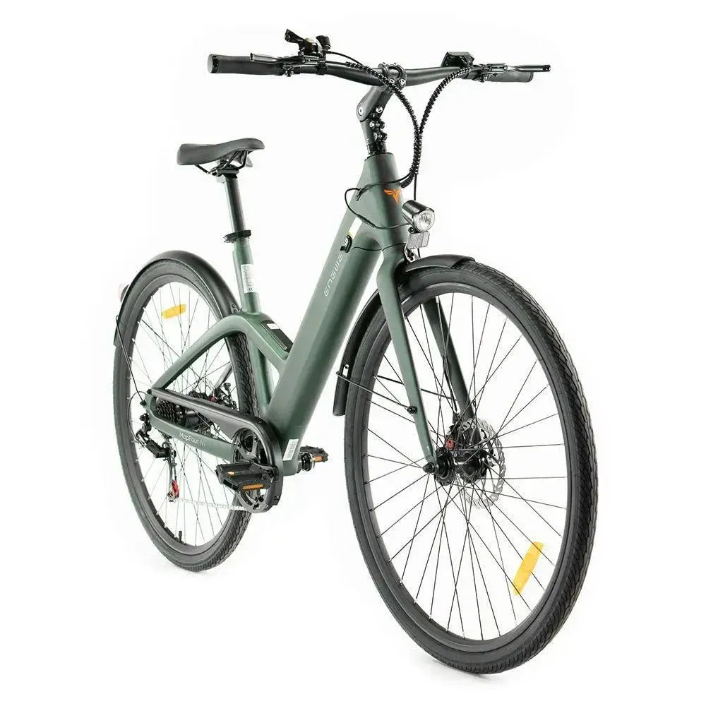 DUO Deal! | ENGWE Mapfour N1 Air - Lage instap - Groen - fatbikeskopen.nl