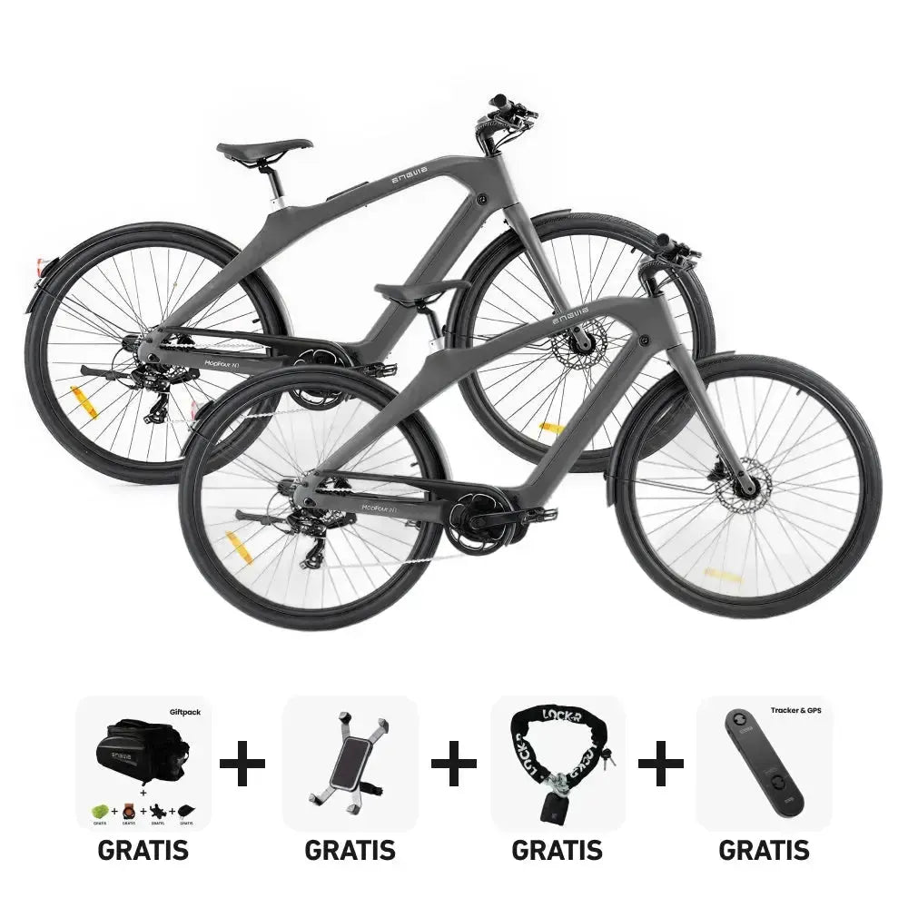 DUO Deal! | ENGWE Mapfour N1 Pro - Grijs - fatbikeskopen.nl