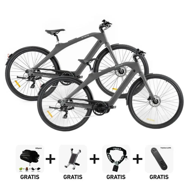 DUO Deal! | ENGWE Mapfour N1 Pro - Grijs - fatbikeskopen.nl