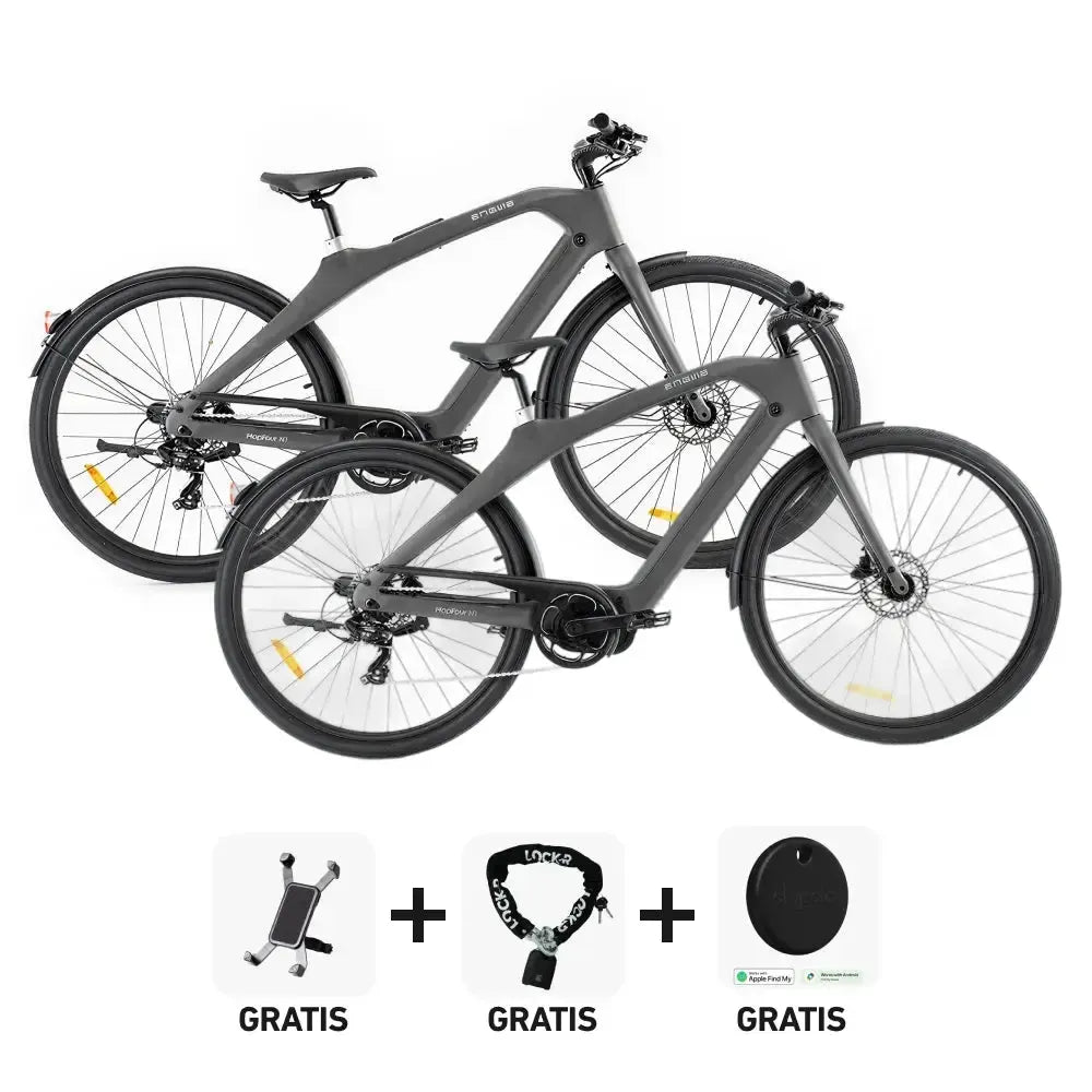 DUO Deal! | ENGWE Mapfour N1 Pro - Grijs - fatbikeskopen.nl