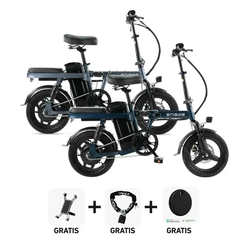 DUO Deal! | ENGWE T14 - Blauw - fatbikeskopen.nl