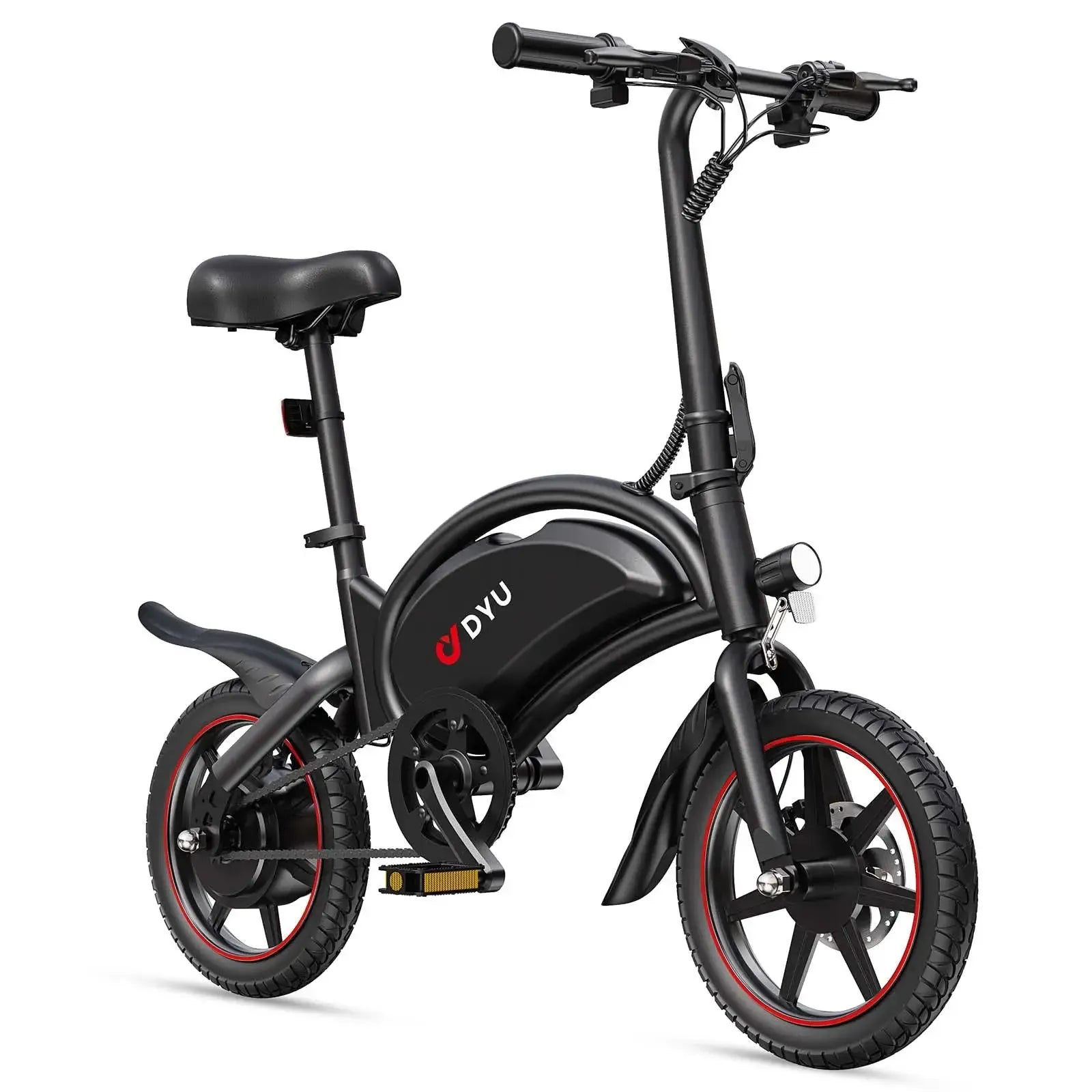 DYU D3S - Zwart - fatbikeskopen.nl