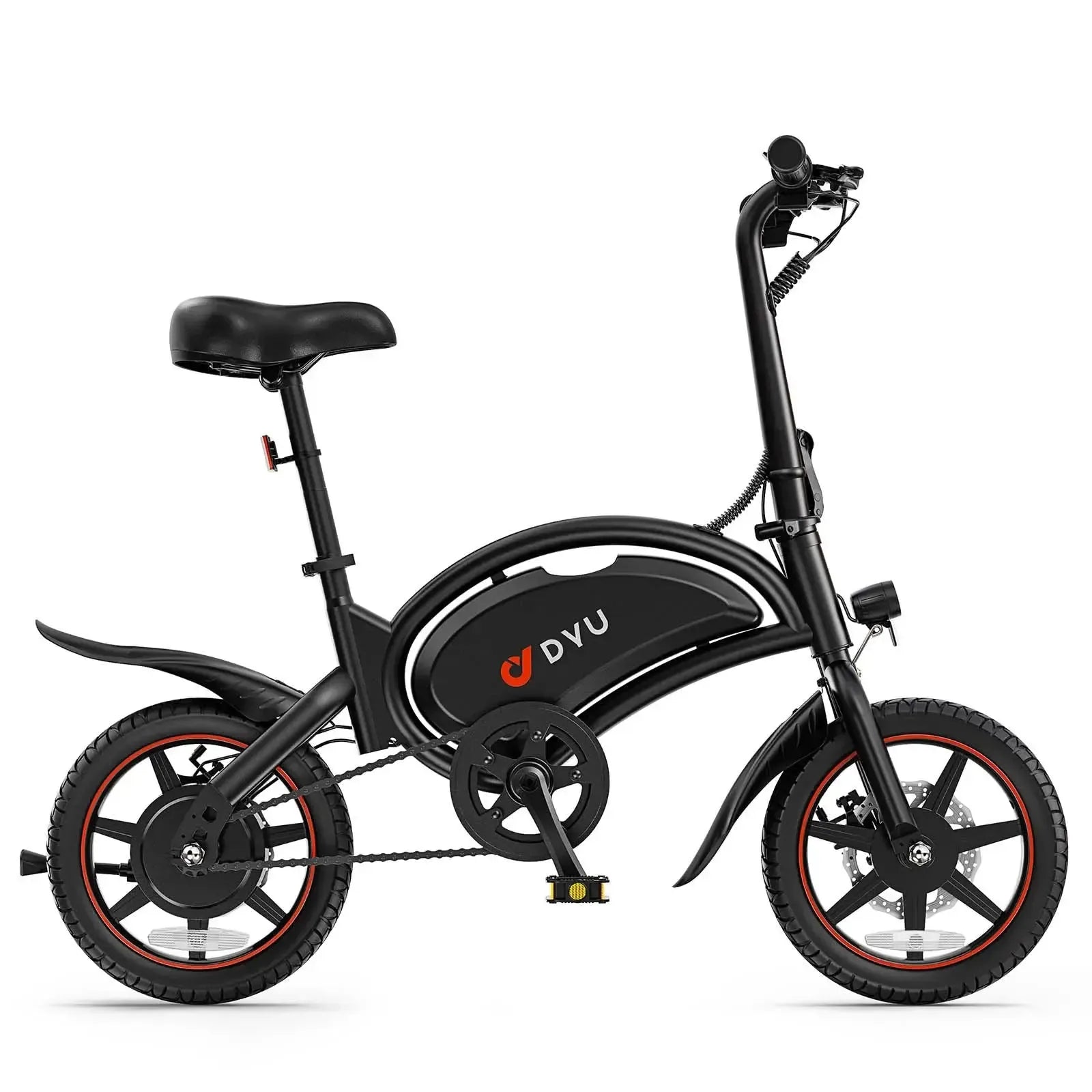 DYU D3S - Zwart - fatbikeskopen.nl