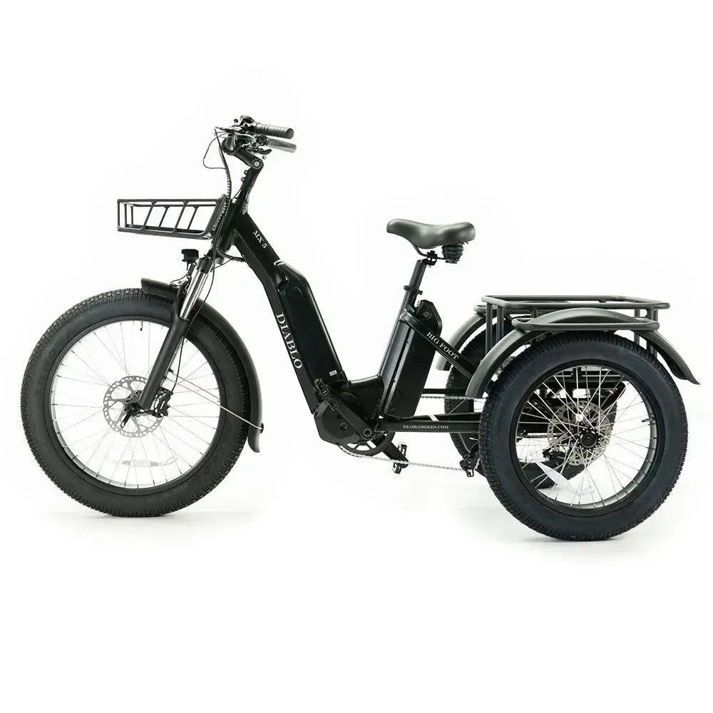 Diablo Big Foot MX5 - Zwart - fatbikeskopen.nl