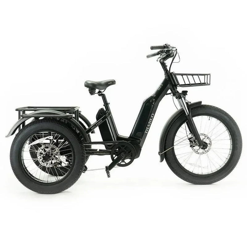 Diablo Big Foot MX5 - Zwart - fatbikeskopen.nl