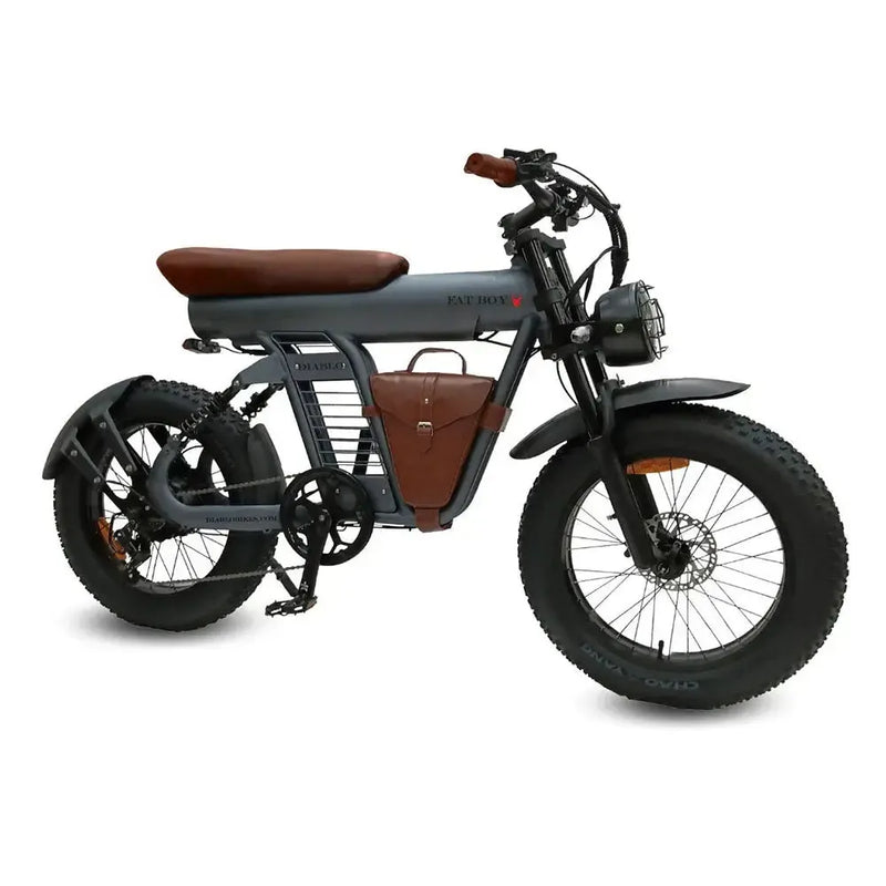Diablo Fat Boy - Grijs - fatbikeskopen.nl