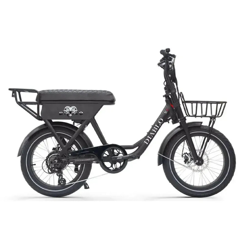 Diablo X1 - Zwart - fatbikeskopen.nl
