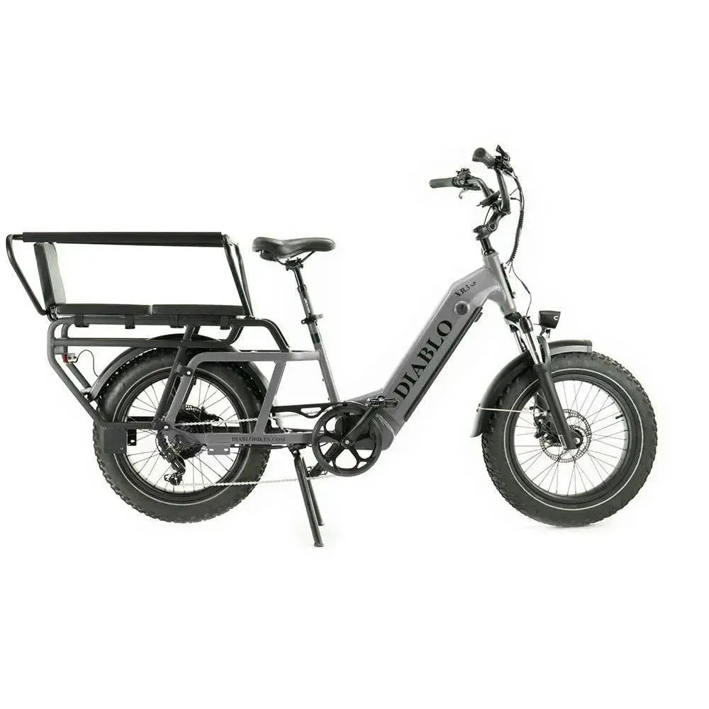 Diablo XR3 Special - Longtail - Grijs - fatbikeskopen.nl