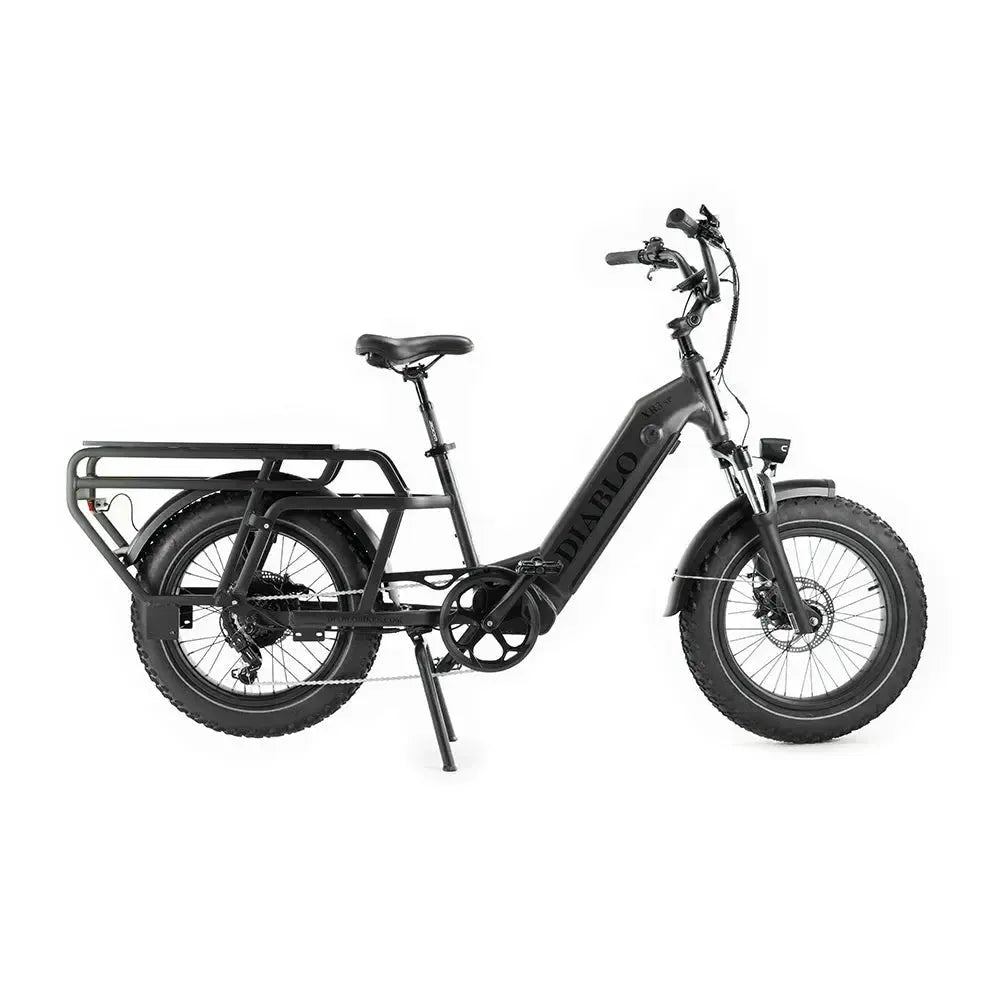 Diablo XR3 Special - Longtail - Zwart - fatbikeskopen.nl