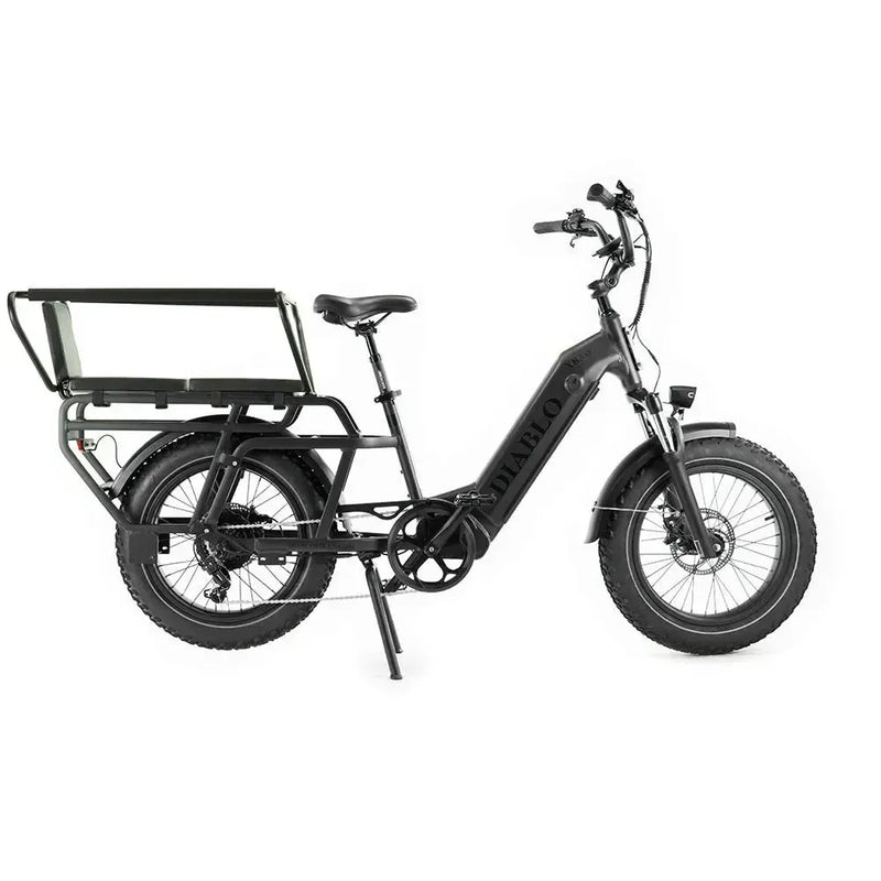 Diablo XR3 Special - Longtail - Zwart - fatbikeskopen.nl