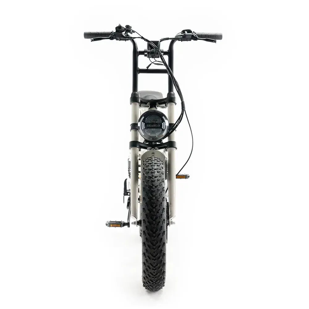 Diablo Zipper - Grijs - fatbikeskopen.nl