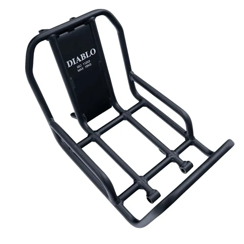 Diablo Zipper - Voorrekje - Zwart - fatbikeskopen.nl