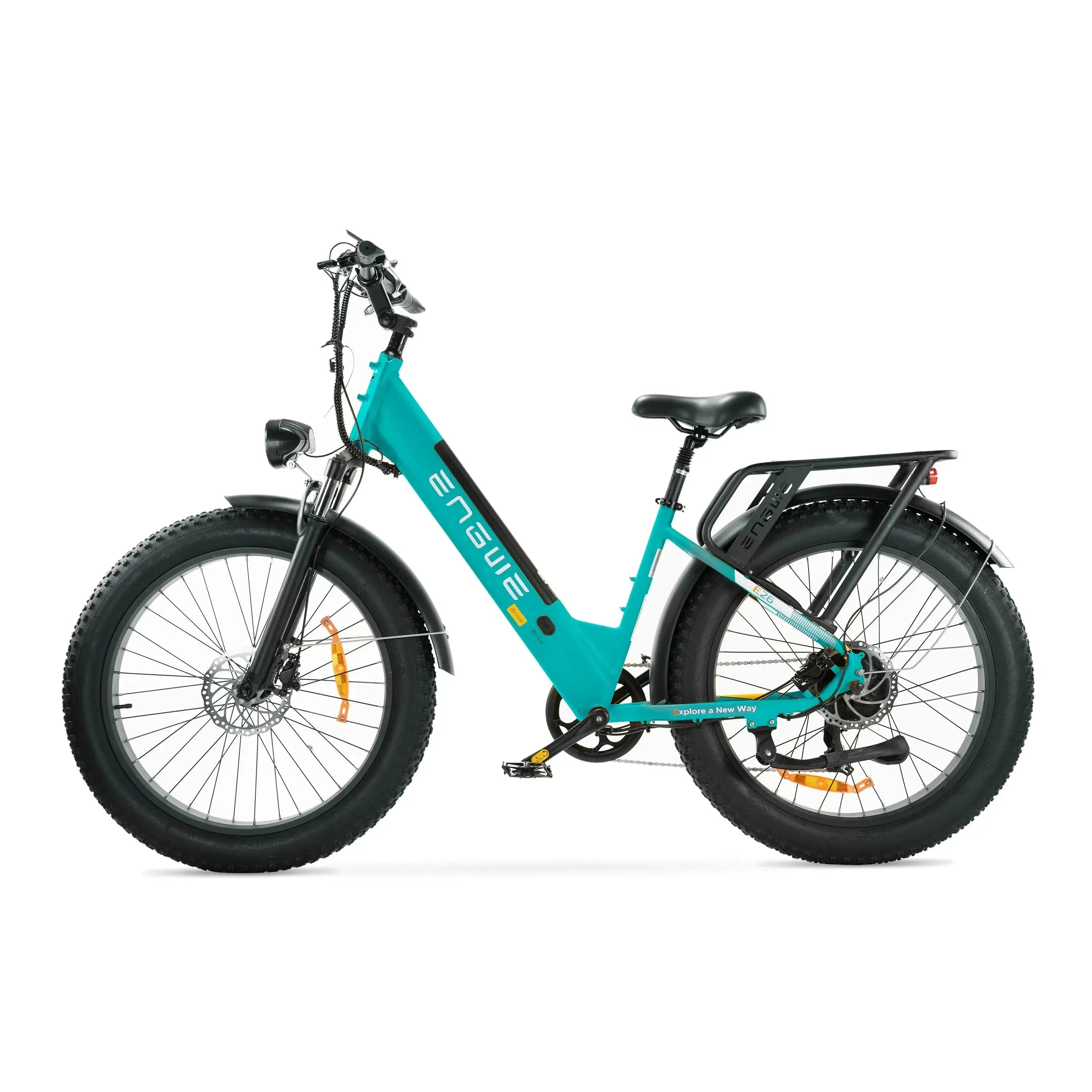 ENGWE E26 - Lage instap - Blauw - fatbikeskopen.nl