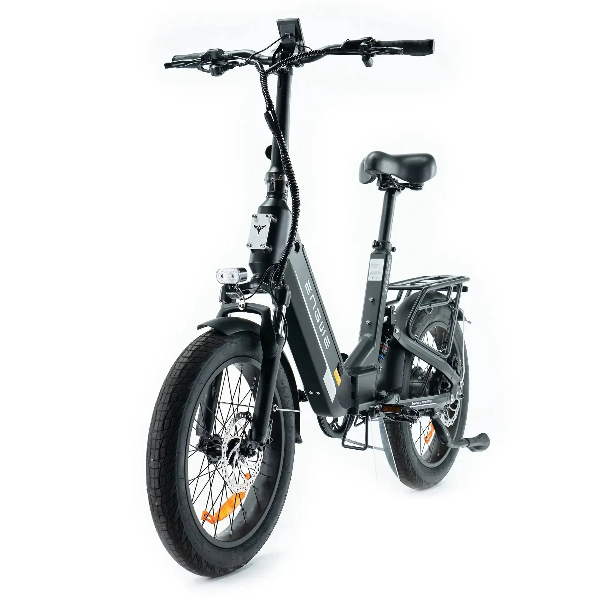 ENGWE L20 3.0 Boost - Zwart - fatbikeskopen.nl