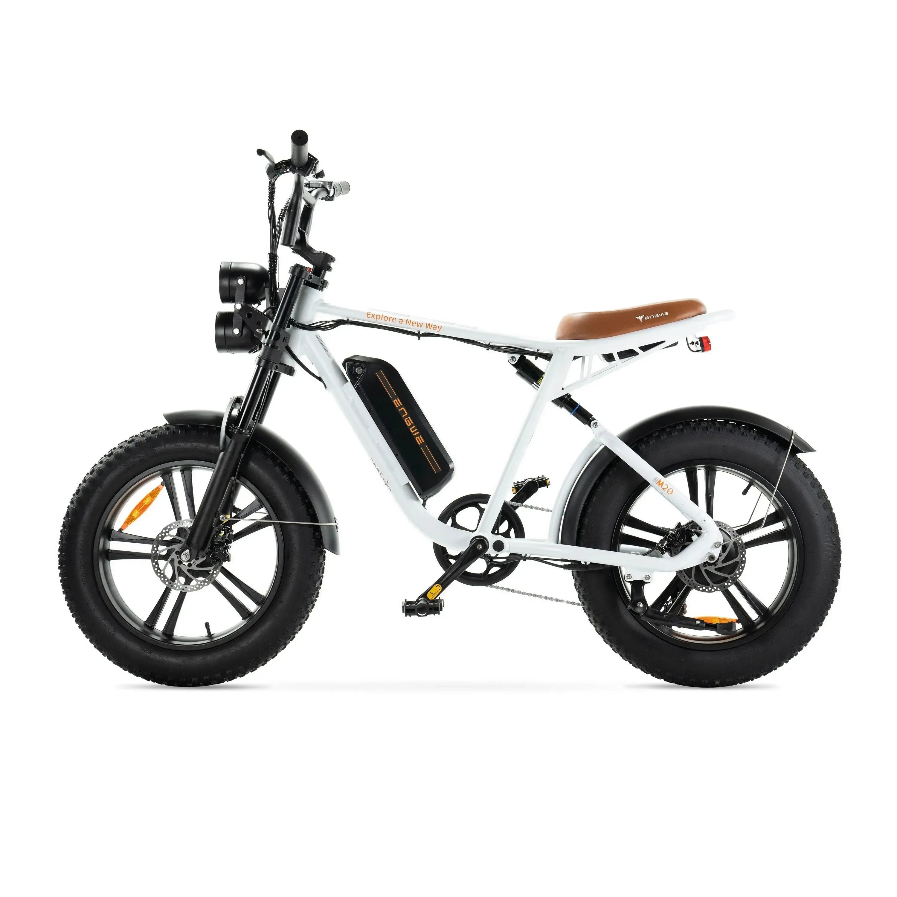 ENGWE M20 - Wit - fatbikeskopen.nl