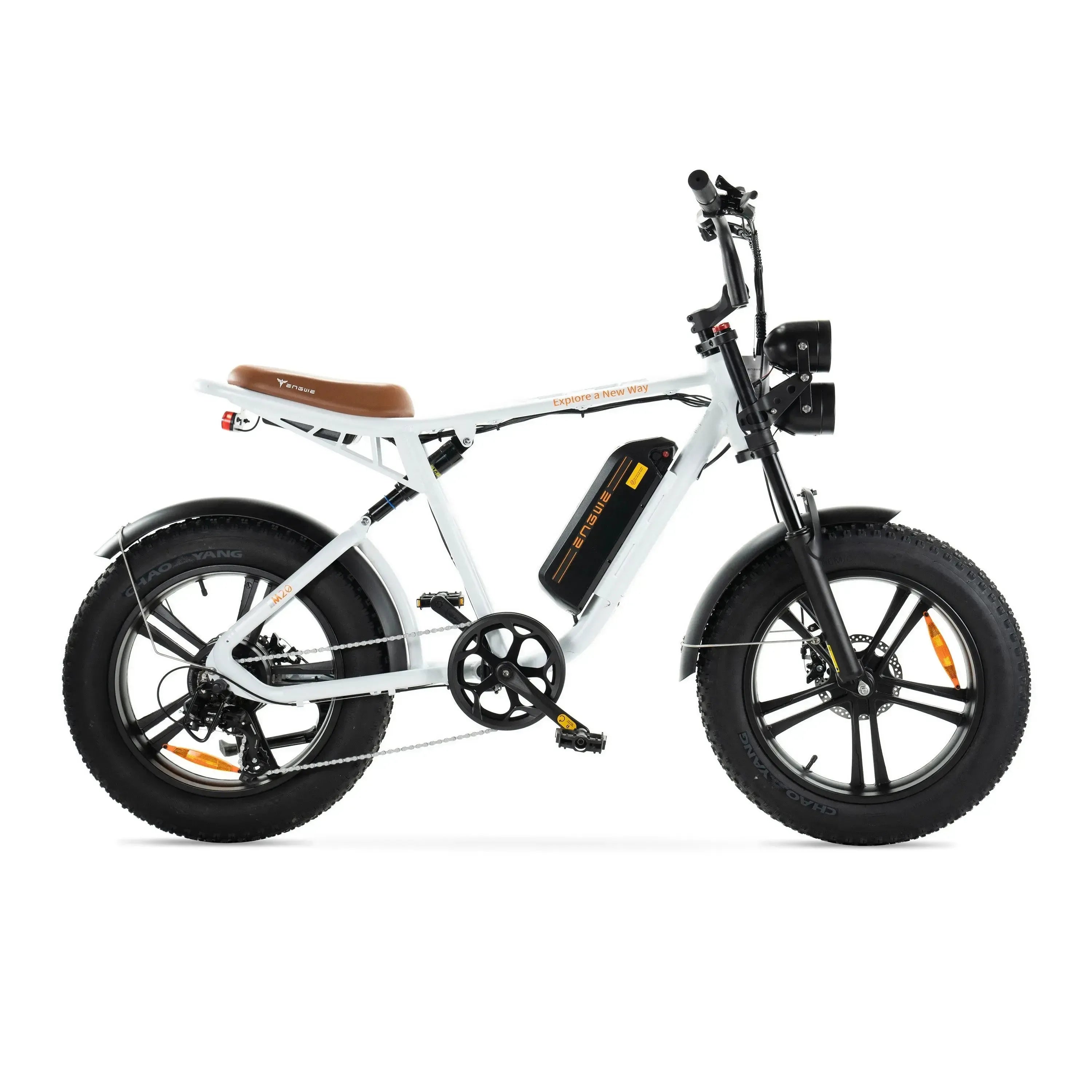 ENGWE M20 - Wit - fatbikeskopen.nl