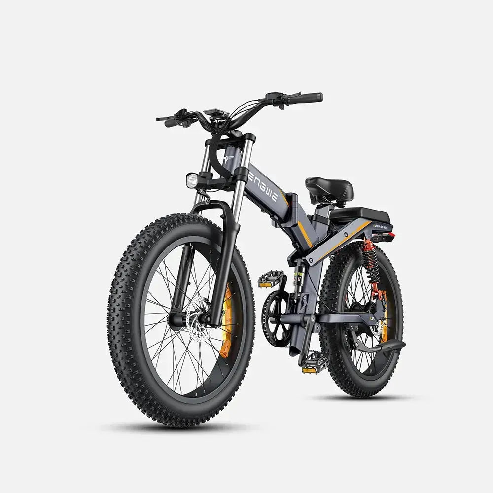 ENGWE X24 - Dubbele Accu - Grijs - fatbikeskopen.nl