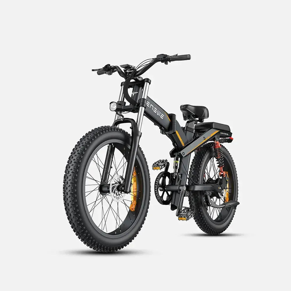 ENGWE X24 - Dubbele Accu - Zwart - fatbikeskopen.nl