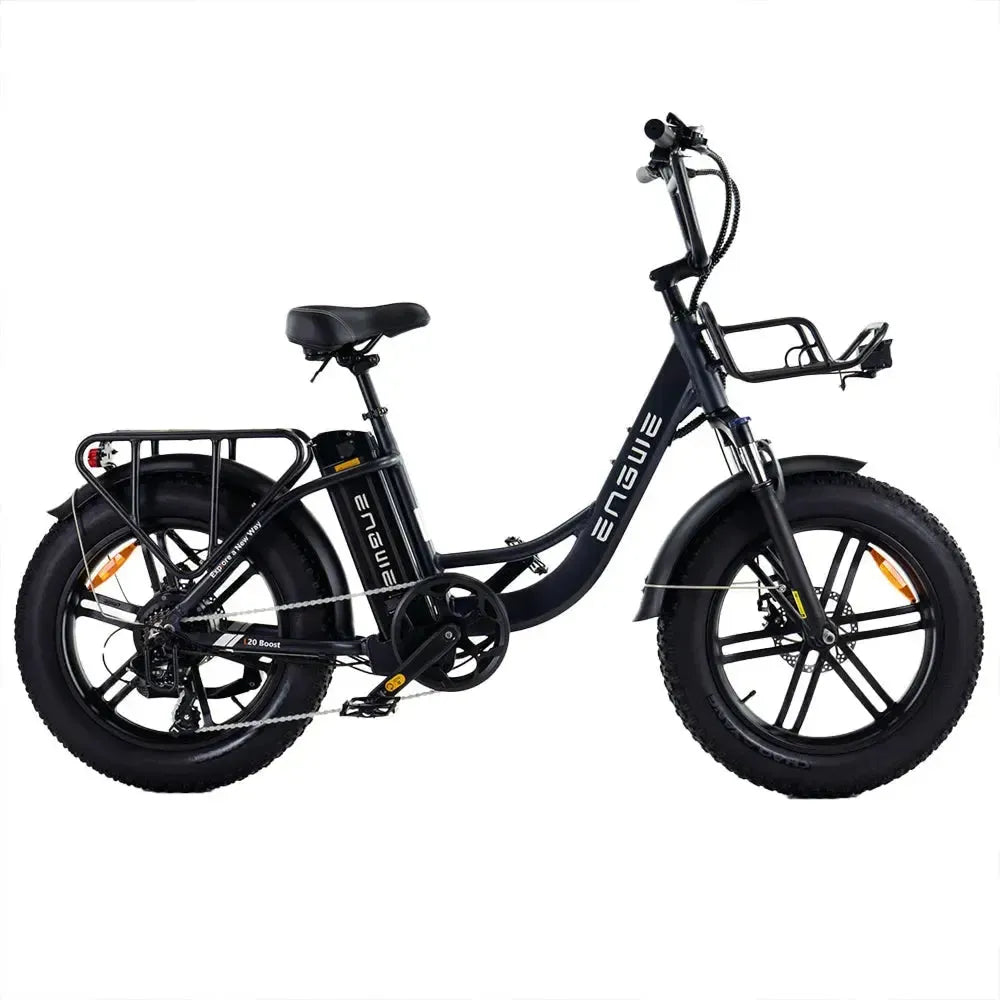 Family-Deal! | ENGWE L20 Boost - Zwart - fatbikeskopen.nl
