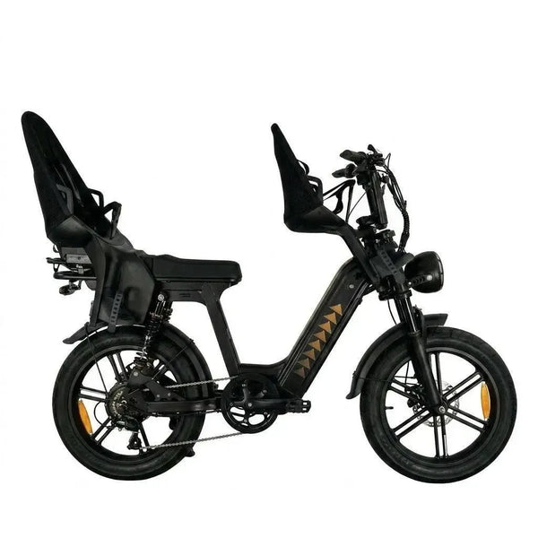 Family-Deal! | V20 Comfort Pro - Zwart - fatbikeskopen.nl