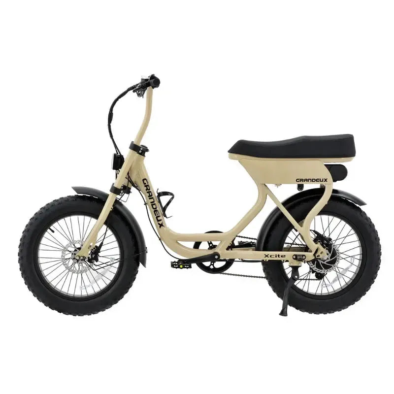 Grandeux Xcite - Zand - fatbikeskopen.nl